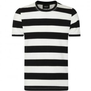 Jim Striped T-Shirt Black and White