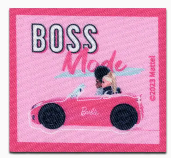 ufnäher / Bügelbild - Barbie © Boss Mode