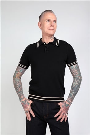 Pablo Stripped Knitted Polo