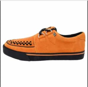 Creeper Sneaker Burnt Orange Suede