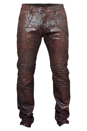 Hose Biker Skinny Brown