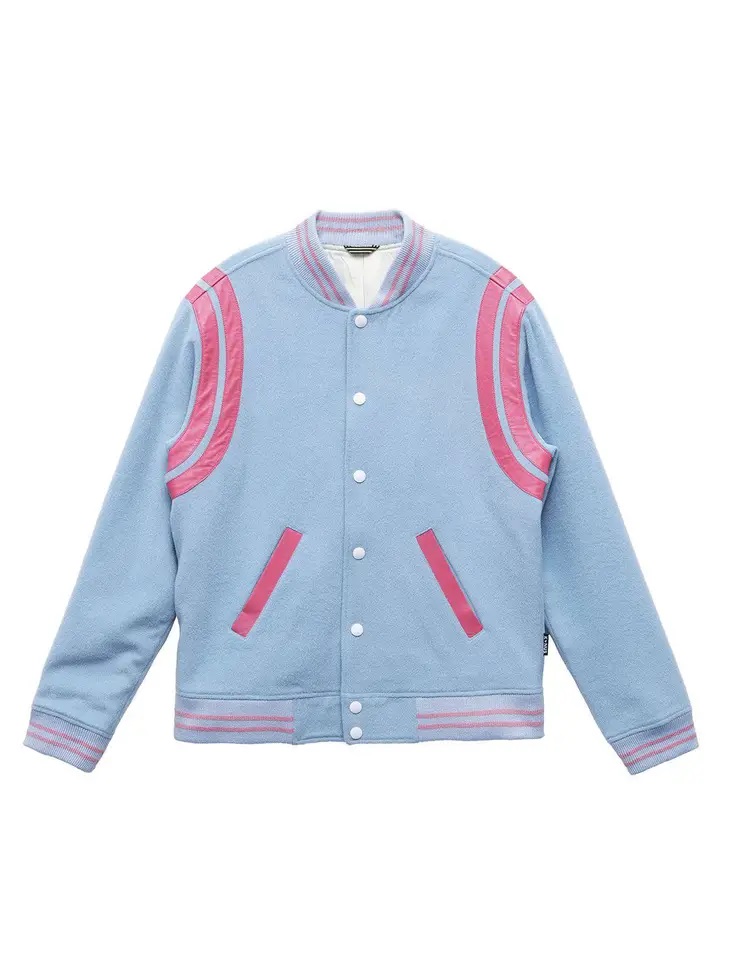 Konus Herren-Uni-Jacke aus Wollmischung in Blau