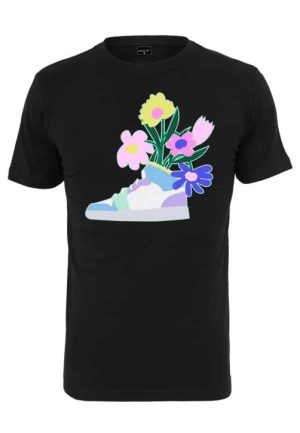 Ladies Flower Sneaker Tee