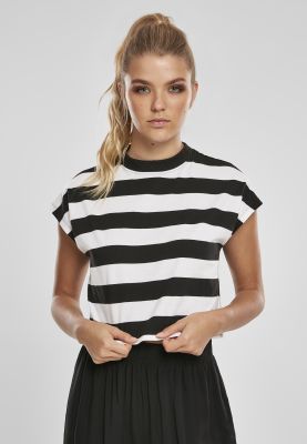 Ladies Stripe Mr.Tee