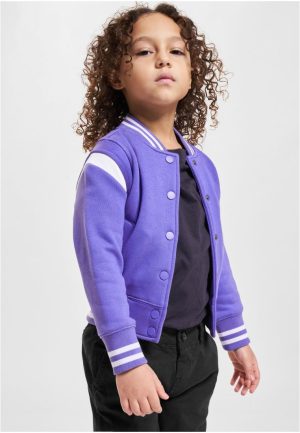 Girls Inset College Sweat Jacket (Kopie)