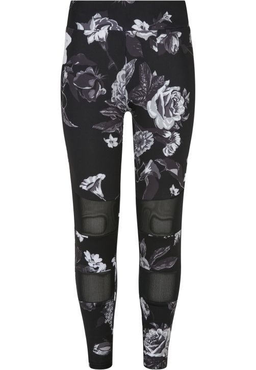 Girls Tech Mesh AOP Leggings