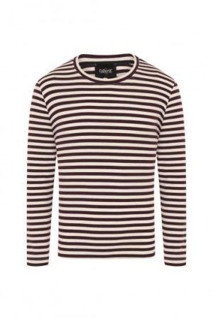 Jim Striped T-Shirt long sleved Black and White