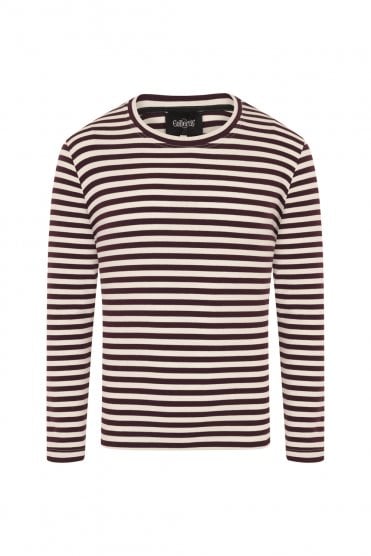 Jim Striped T-Shirt long sleved Black and White