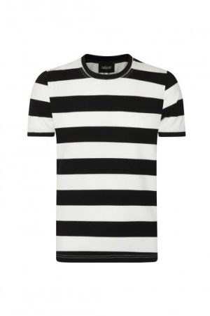 Jim Striped T-Shirt Black and White