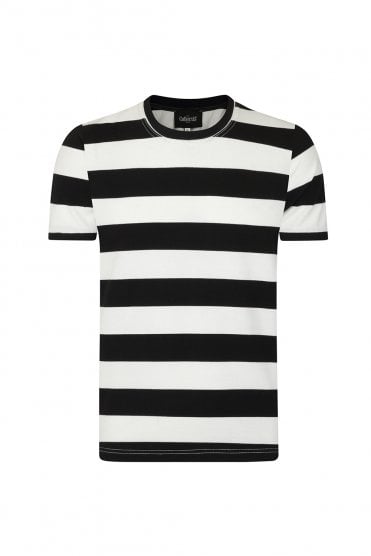 Jim Striped T-Shirt Black and White